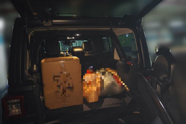 Used Jeep Wrangler New Energy 2021 Four-Door 2.0T 4xe Sahara First Edition Trunk