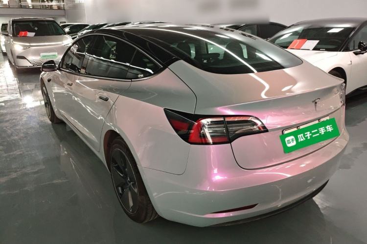 Used Tesla Model 3 2022 Rear-Wheel-Drive Version Rear Left 45 Deg
