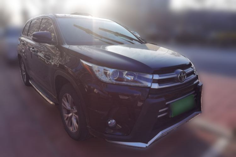Used Toyota Highlander 2018 2.0T Two-Wheel Drive Elite Edition 7 Seats Emission Standard China V Front Right 45 Deg