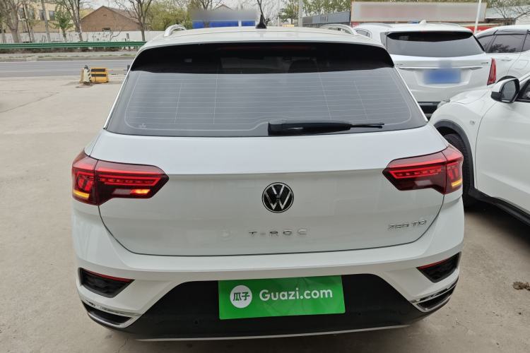 Used Volkswagen T-ROC 2021 280TSI DSG Two-Wheel Drive Comfort Connect Edition Rear