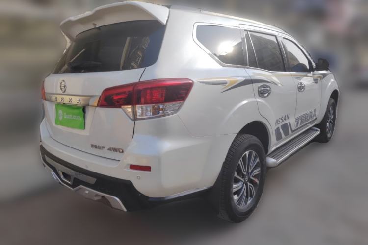 Used Nissan Terra 2020 2.5L XV 4WD Automatic Four-Wheel Drive Flagship Edition Rear Right 45 Deg