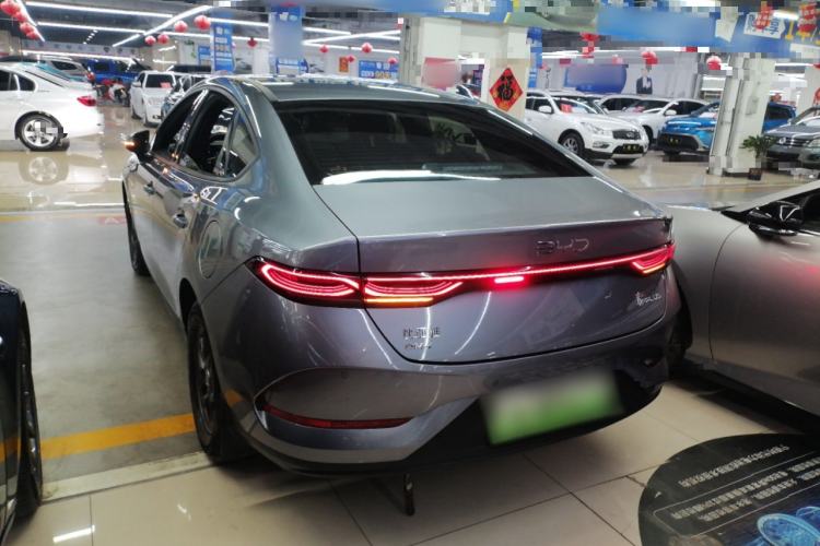 Used BYD Qin PLUS 2025 DM-i Smart Drive 55KM Leading Model Rear Left 45 Deg