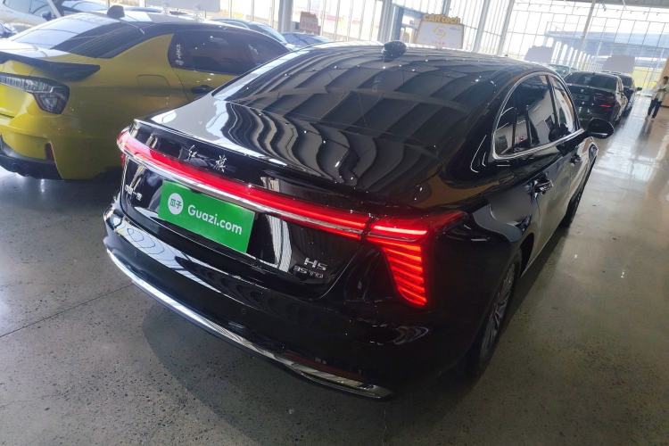 Used Hongqi H5 2023 1.5T DCT Smart Connect Flagship Edition Rear Right 45 Deg