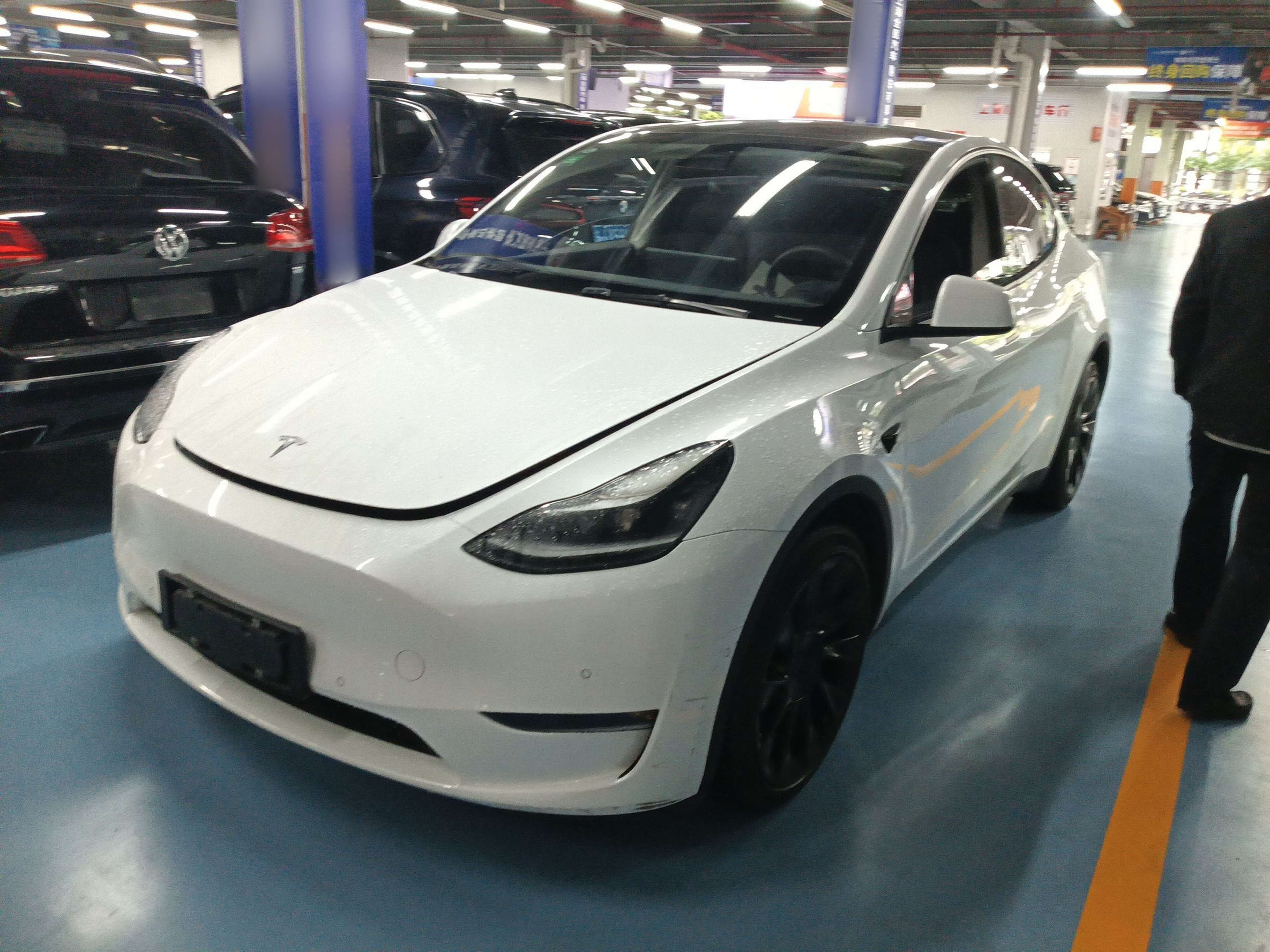 تحت مقدمة السيارة