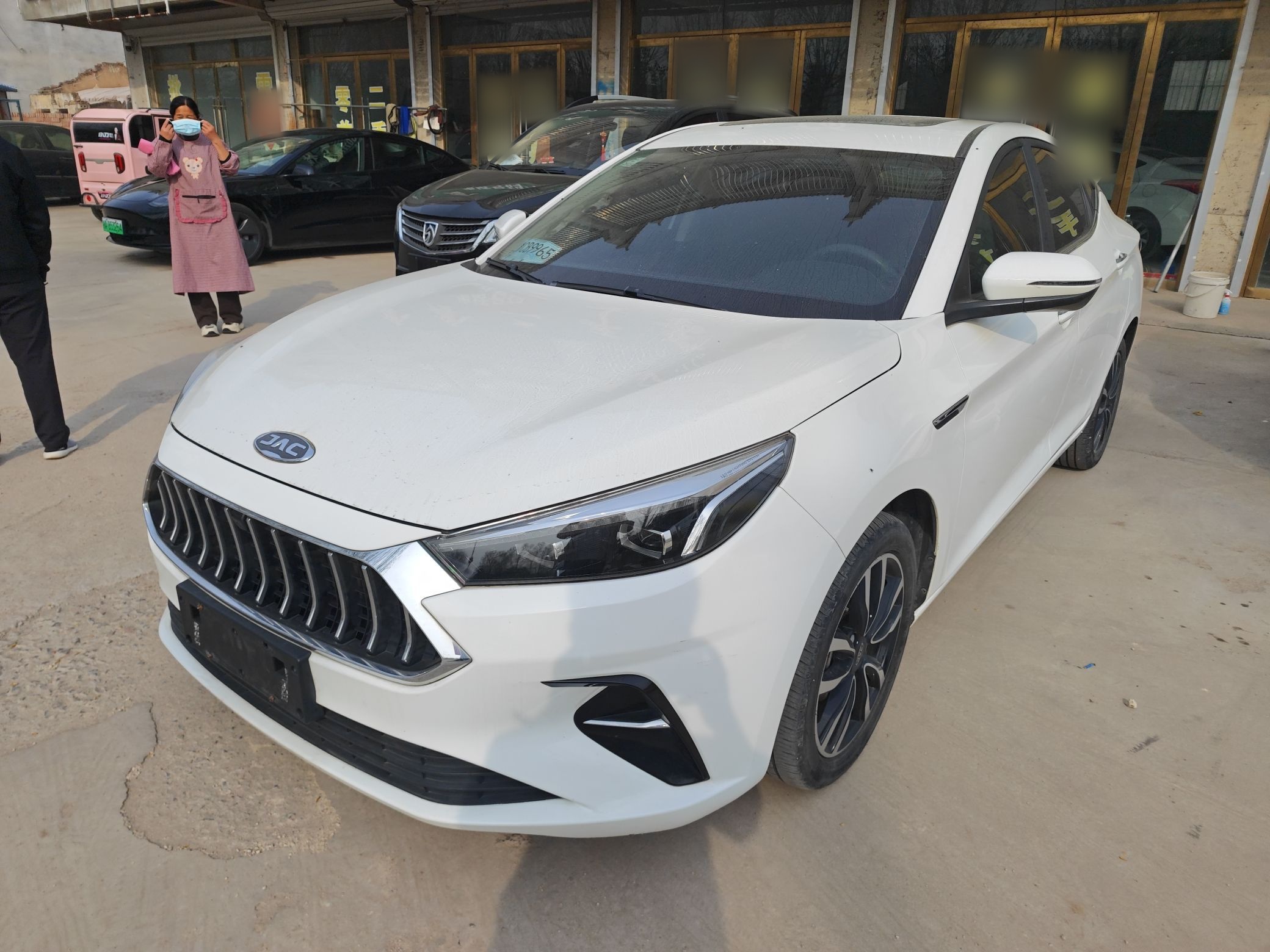 Parte inferior delantera