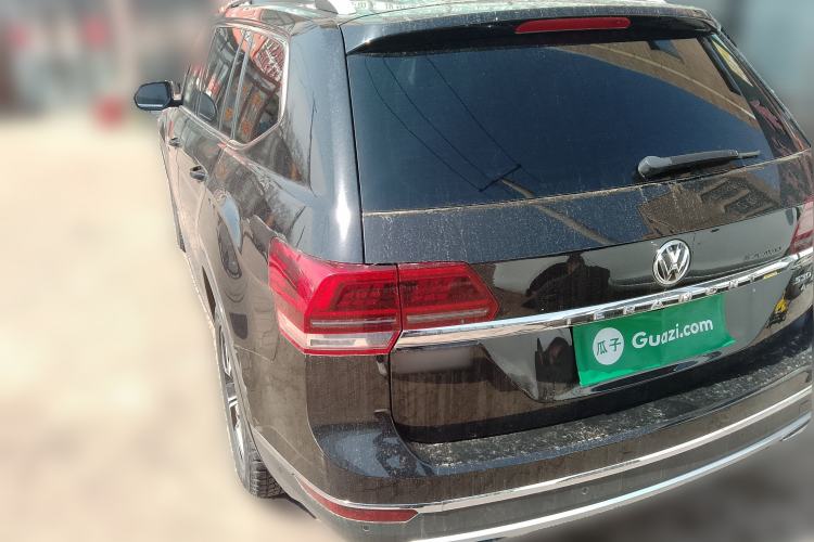 Used Volkswagen Teramont 2017 380TSI Four-Wheel Drive Luxury Edition Rear Left 45 Deg