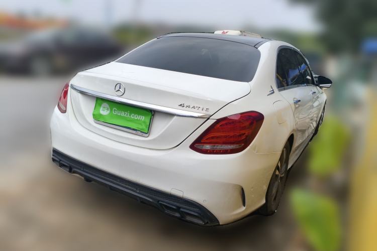 Used Mercedes-Benz C-Class 2016 C 200 L Sport Edition Rear Right 45 Deg