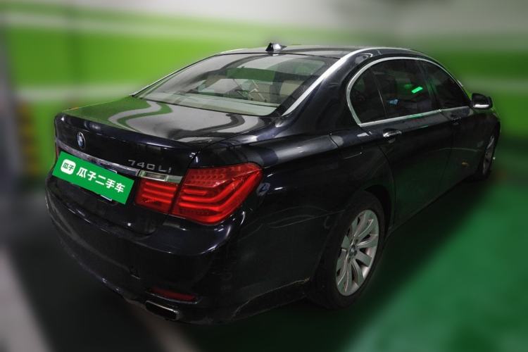 Used BMW 7 Series 2009 740Li Leading Model Rear Right 45 Deg