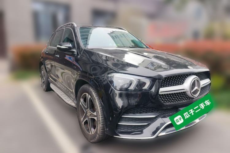 Used Mercedes-Benz GLE New Energy 2021 GLE 350 e 4MATIC Front Right 45 Deg