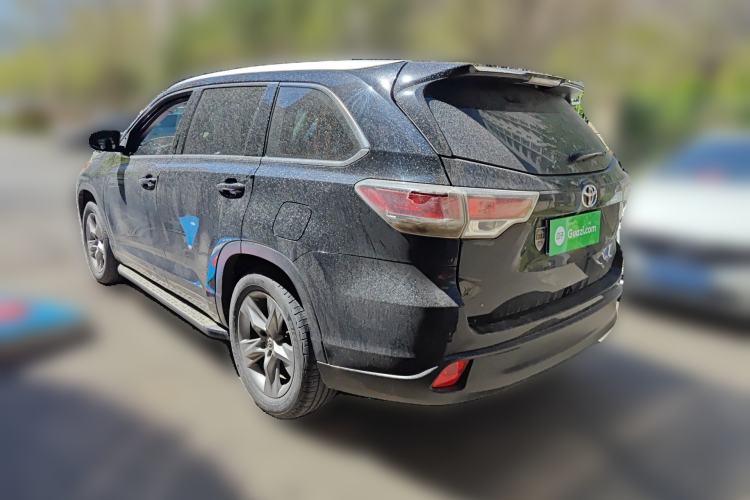 Used Toyota Highlander 2015 2.0T Four-Wheel Drive Luxury Edition 7-Seater Rear Left 45 Deg