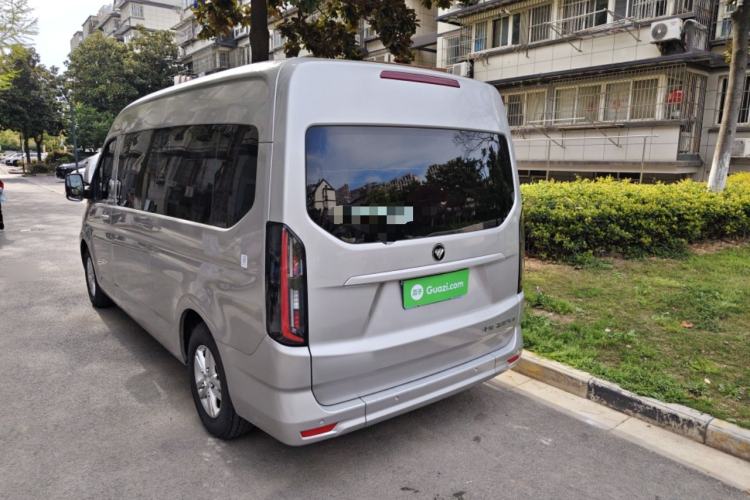 Used Foton Tianyuan V 2024 Tuyano Grand V CITY 2.0T Manual Long Wheelbase Mid-Height Roof Rear Single Tire – Available in 5/6/7/9-Seater Configurations Rear Left 45 Deg