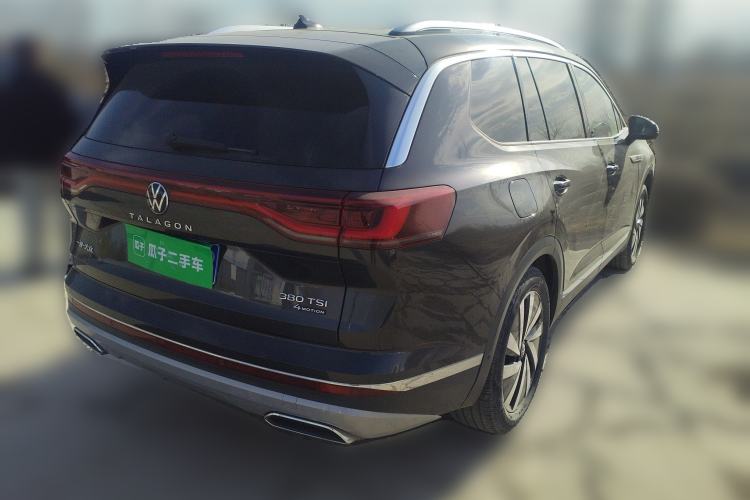 Used Volkswagen Talagon 2022 380TSI All-Wheel-Drive Luxury Prestige Pro 7-Seater Rear Right 45 Deg