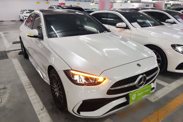 Used Mercedes-Benz C-Class 2024 C 260 L Sport Edition Front Right 45 Deg