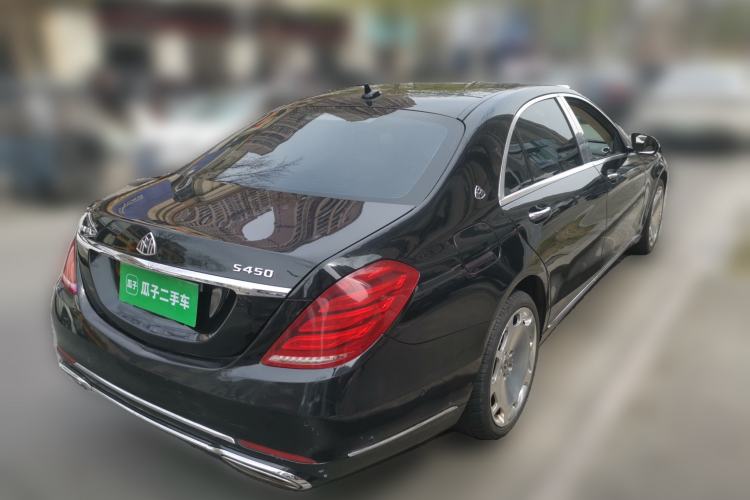 Used Mercedes-Benz S-Class 2014 S 320 L Luxury Model Rear Right 45 Deg