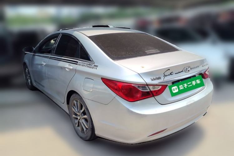Used Hyundai Sonata 2013 2.0L Automatic Fashion Edition Rear Left 45 Deg