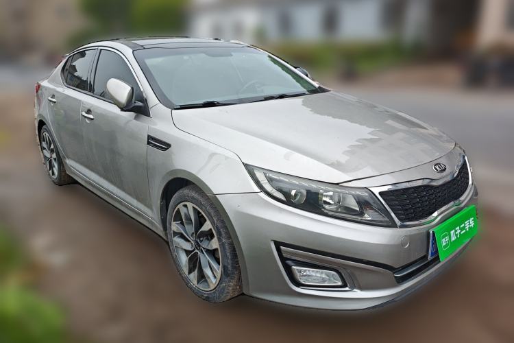 Used Kia K5 2014 2.0L Automatic LUXURY Front Right 45 Deg