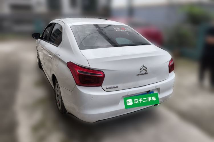 Used Citroen Elysee 2016 1.6L Manual Fashion Edition Rear Left 45 Deg