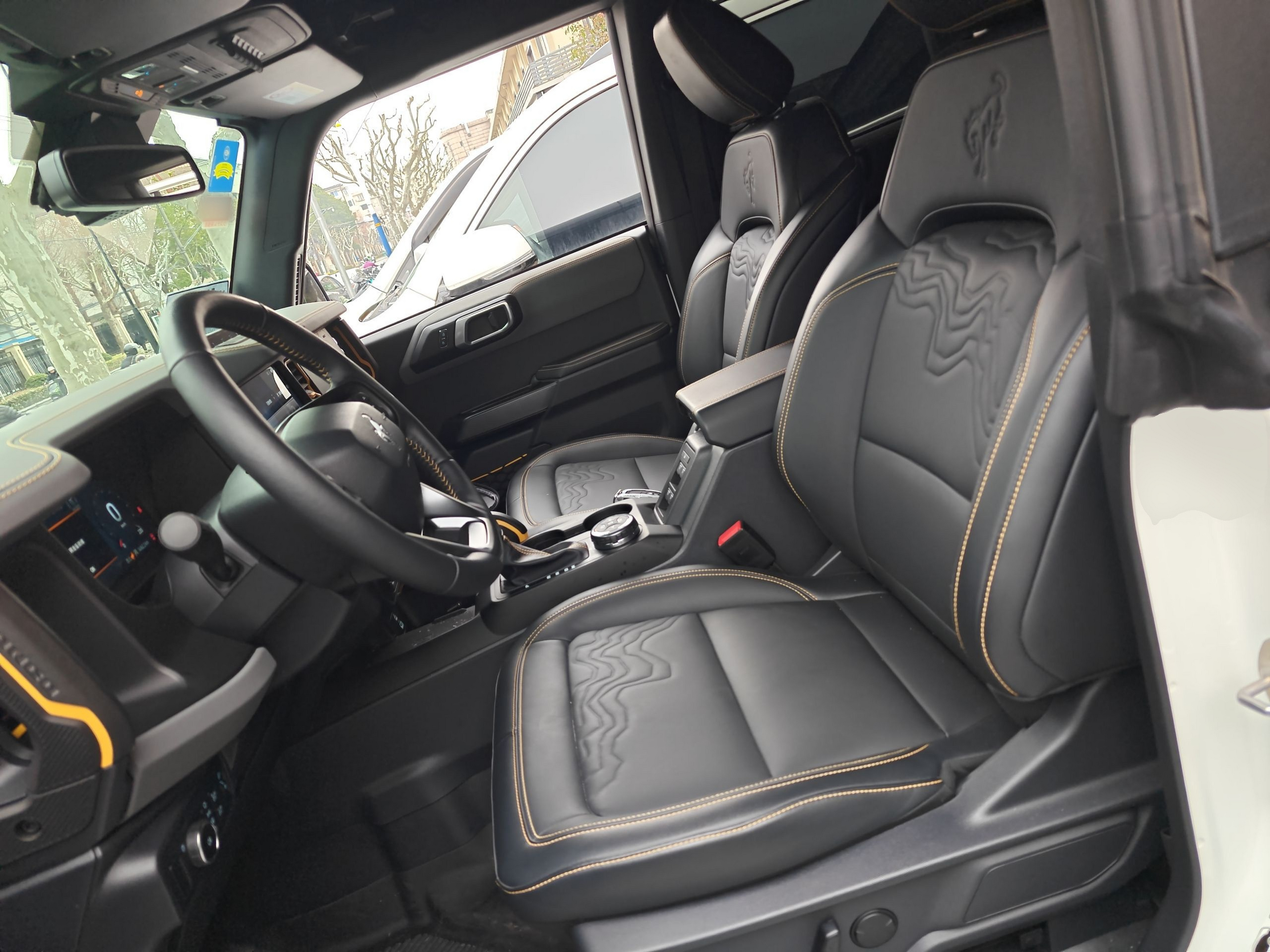 Avant de la voiture