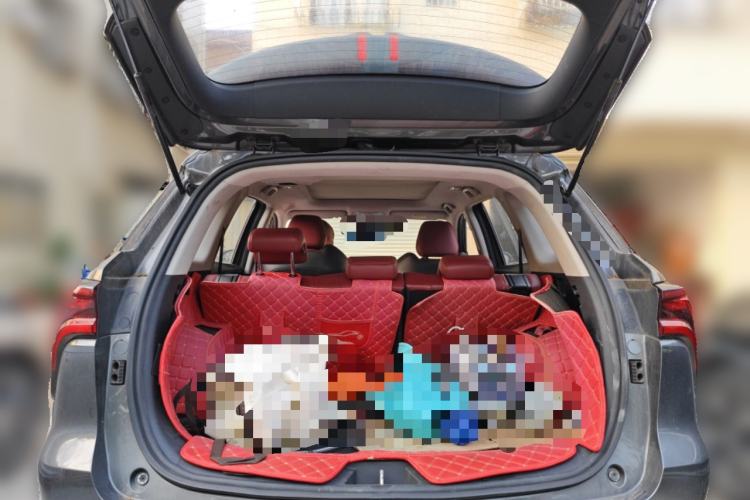 Used CHANGAN CS75 PLUS 2021 1.5T Automatic Luxury Version Trunk