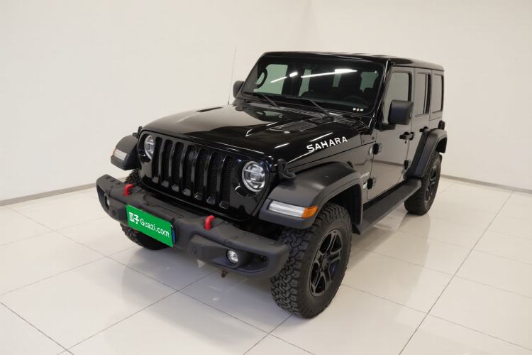 Used Jeep Wrangler 2018 2.0T Sahara Four-Door Edition Guazi used car, China used car export, Used car for sale, Used cars, Cheapest cars for sale