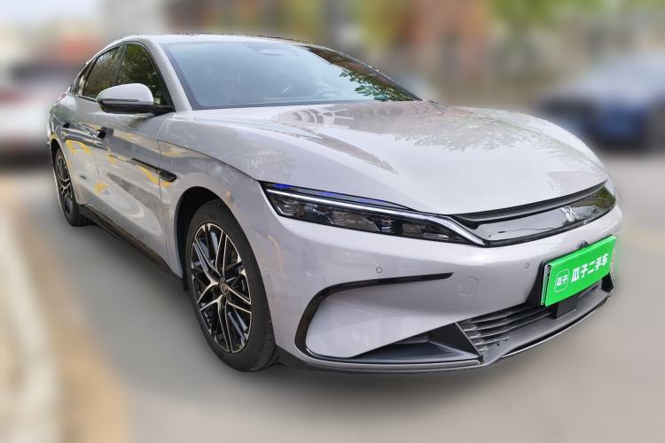 Used BYD Han 2025 EV Intelligent Driving Edition 605KM Prestige Model Front Right 45 Deg