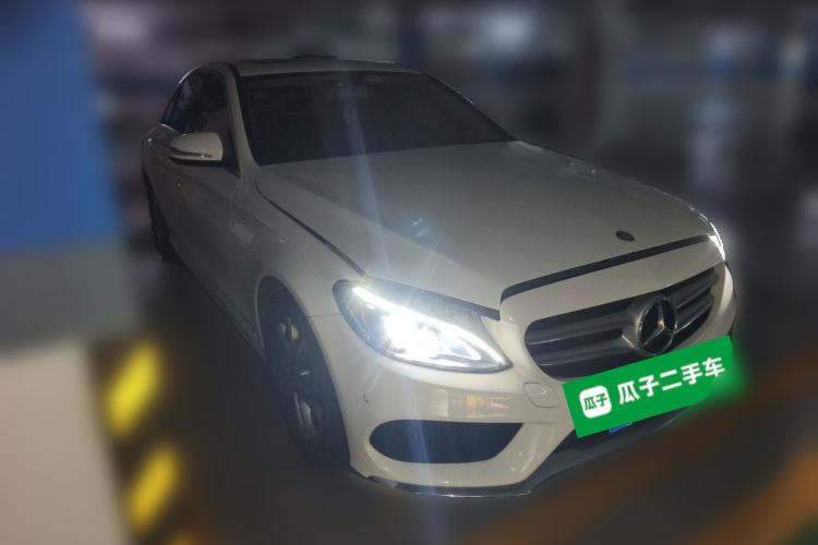 Used Mercedes-Benz C-Class 2017 C 180 L Sport Edition Front Right 45 Deg