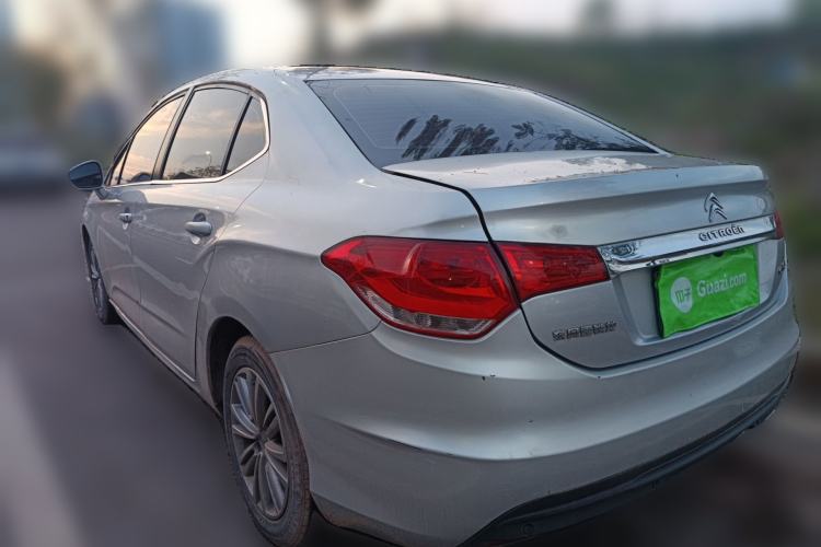 Used Citroen C4L 2013 1.6L Automatic Jingxiang Edition Rear Left 45 Deg