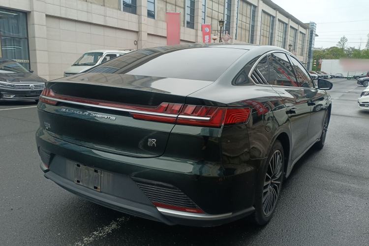 Used BYD Han 2020 EV Long-Range Luxury Model Rear Right 45 Deg