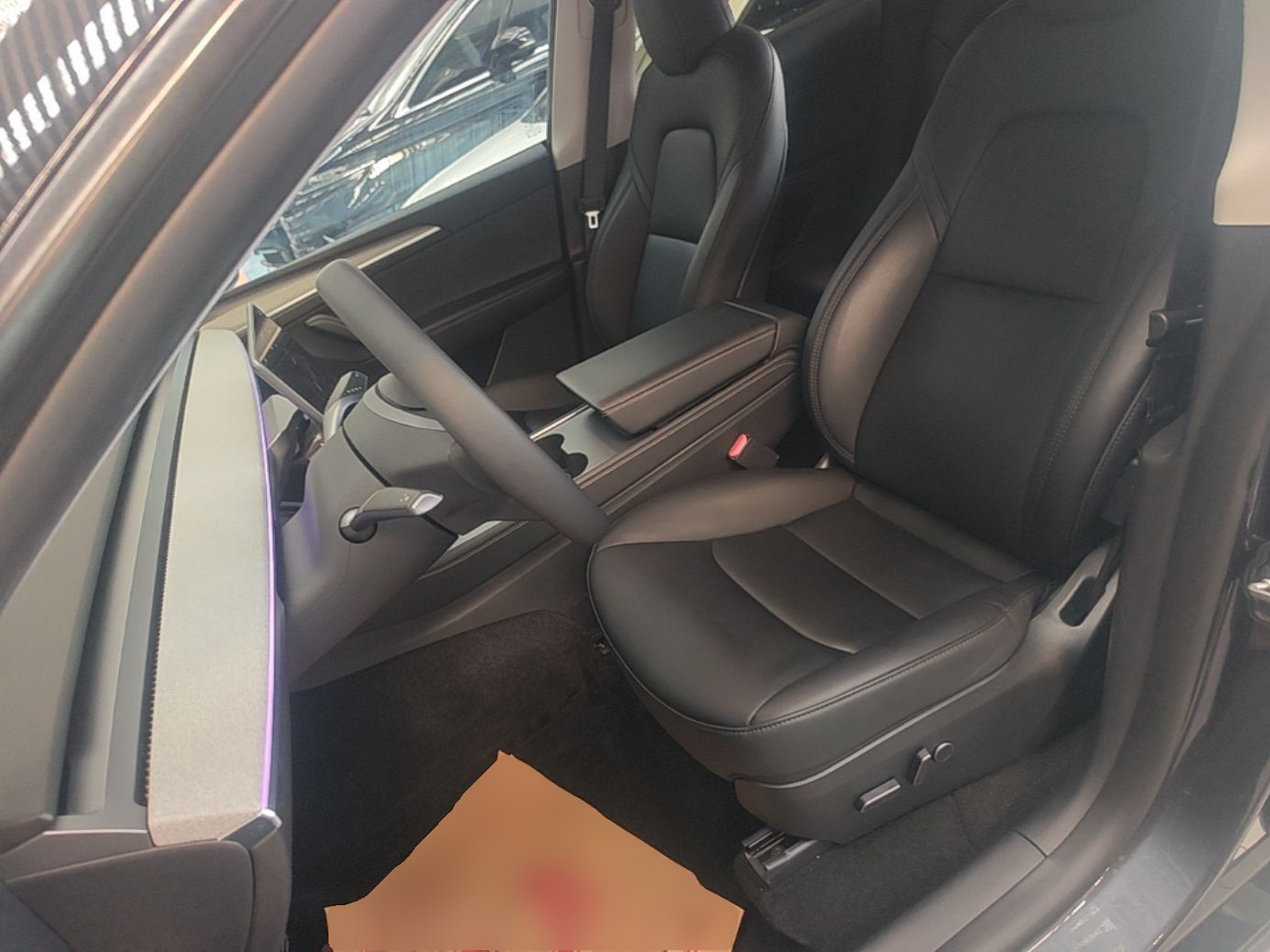 Avant de la voiture