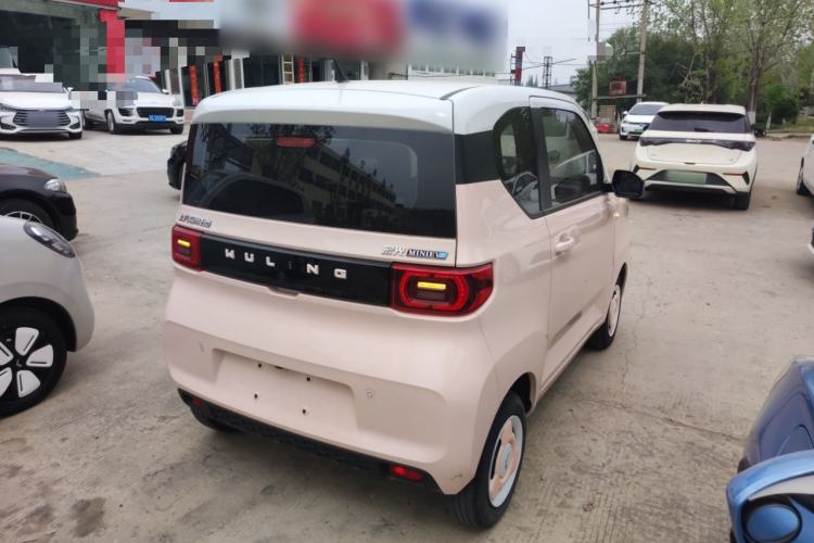 Used Wuling Hongguang MINIEV 2021 Macaron Premium Model – Lithium Iron Phosphate Rear Right 45 Deg