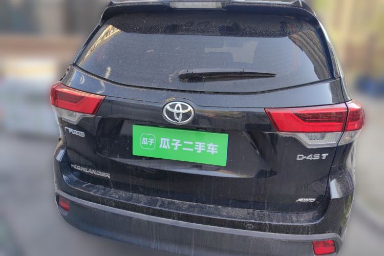 Used Toyota Highlander 2018 2.0T Four-Wheel Drive Elite Edition 7 Seats China VI Standard Rear