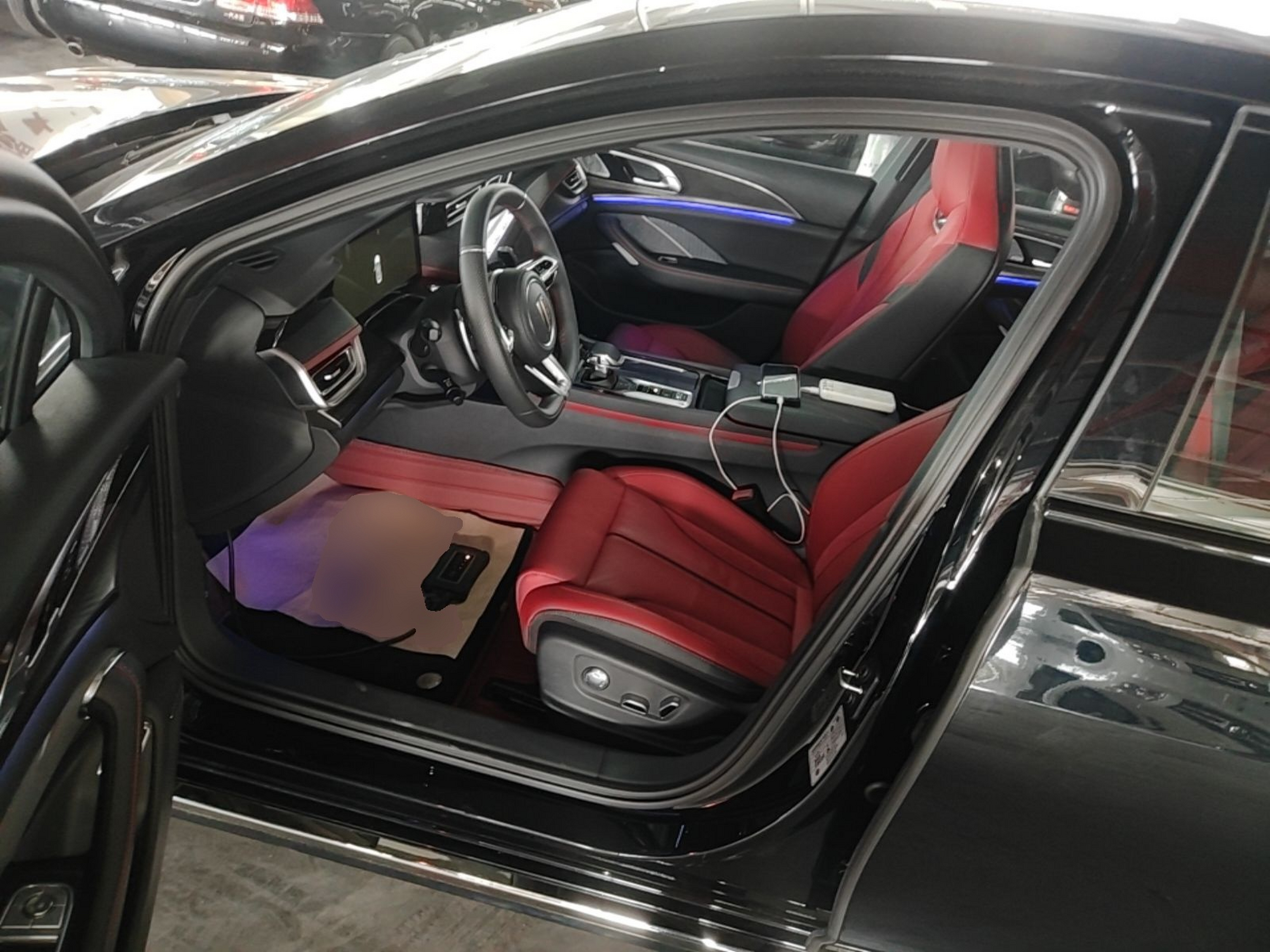 Avant de la voiture