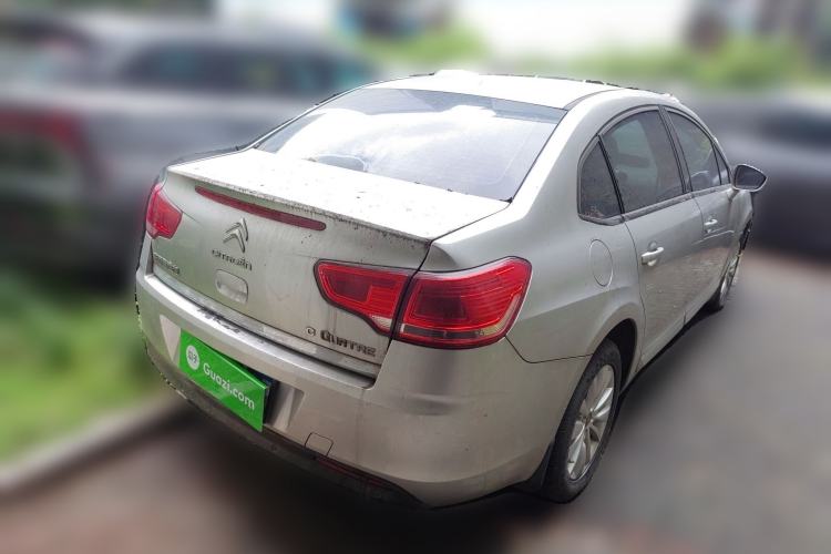 Used Citroen C-Quatre 2012 Sedan 1.6L Manual Prestige Model Rear Right 45 Deg