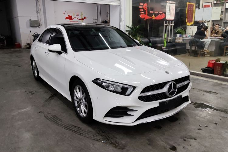 Used Mercedes-Benz A-Class 2021 A 200 L Sport Sedan Dynamic Model Front Right 45 Deg