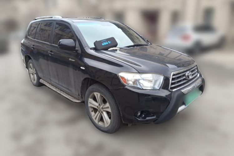 Used Toyota Highlander 2009 3.5L 4x4 7-Seater Luxury Edition Front Right 45 Deg