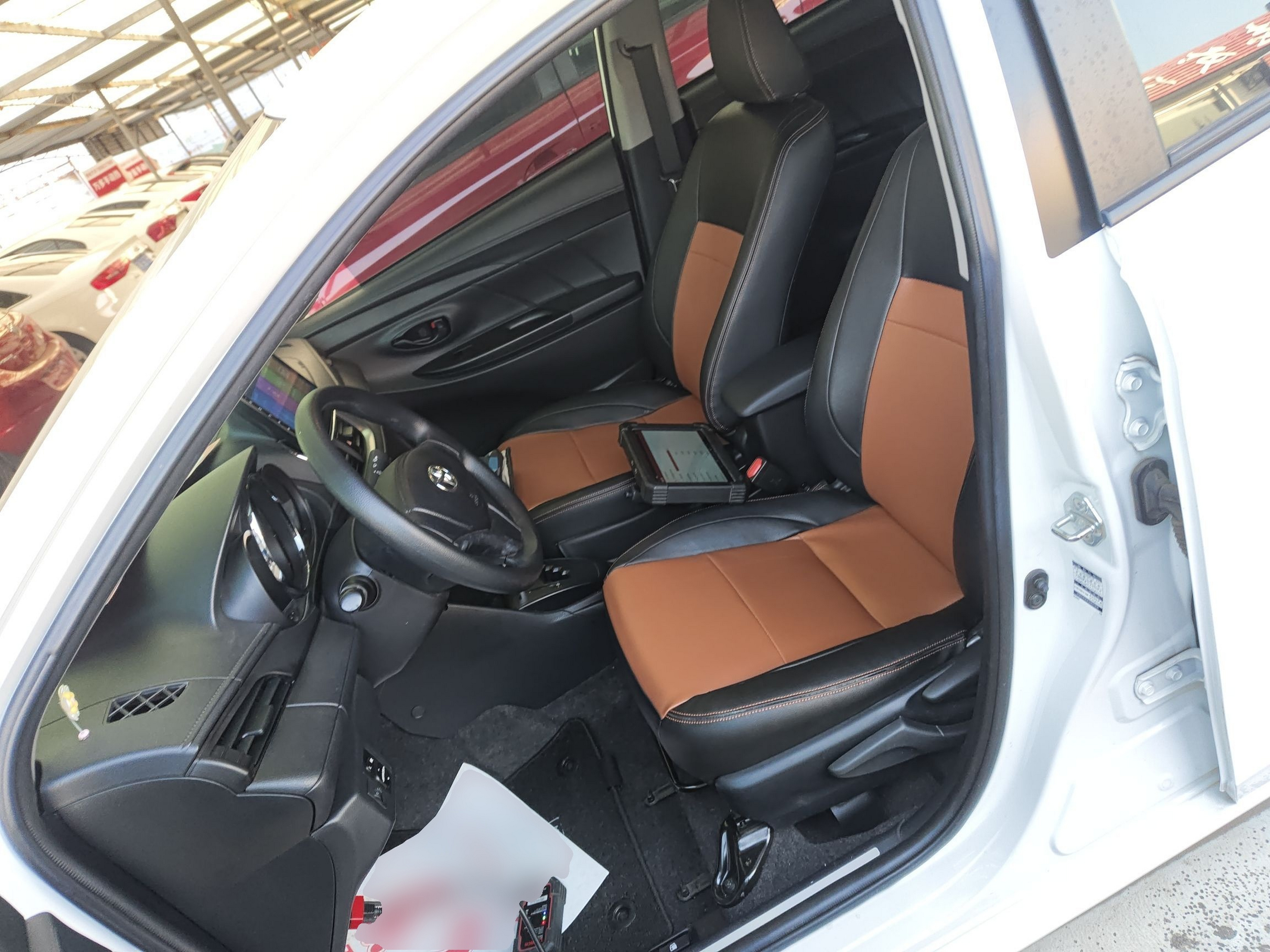 Avant de la voiture