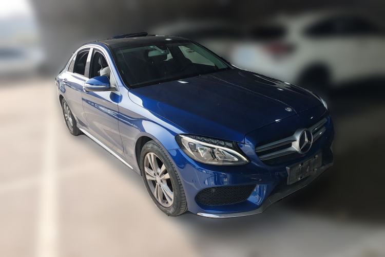 Used Mercedes-Benz C-Class 2017 C 200 L Sport Edition Front Right 45 Deg