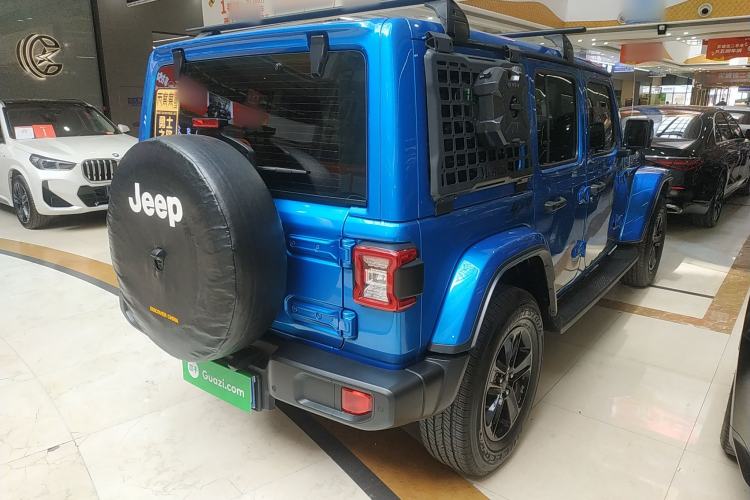 Used Jeep Wrangler 2022 2.0T High Altitude Four-Door Edition Rear Right 45 Deg