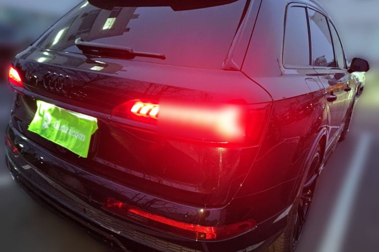 Used Audi SQ7 2024 4.0 TFSI Night Knight Edition Rear Right 45 Deg