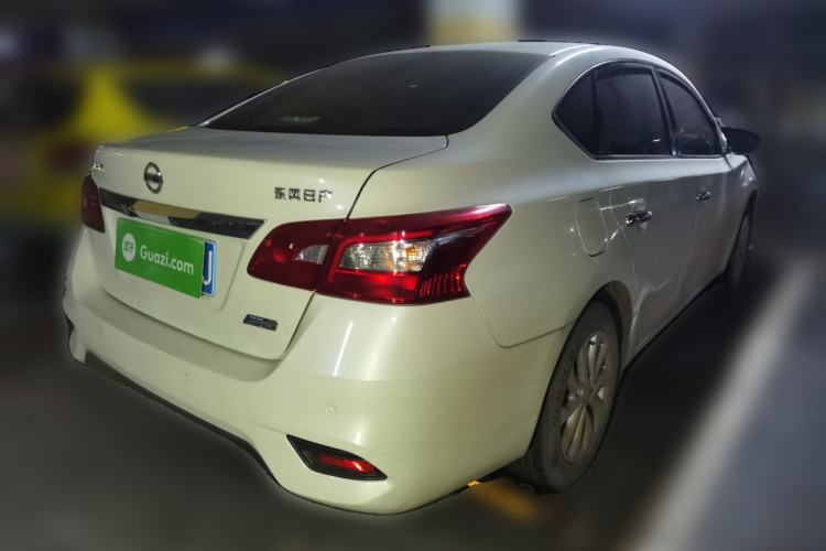Used Nissan Sylphy 2019 1.6XV CVT Smart Connect Luxury Edition China V Standard Rear Right 45 Deg