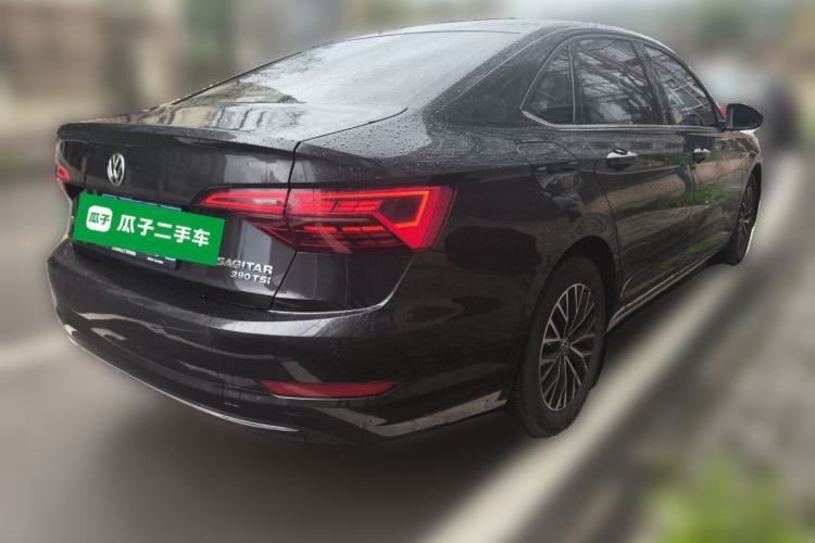 Used Volkswagen Sagitar 2020 280TSI DSG Comfort Version China VI Standard Rear Right 45 Deg