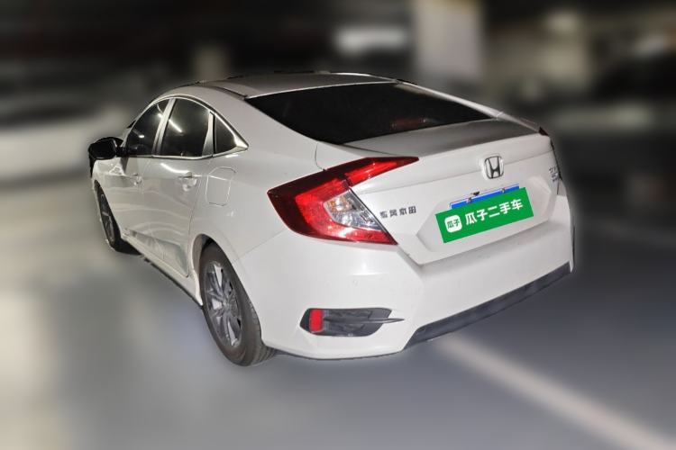 Used Honda Civic 2019 220TURBO CVT Dynamic Edition China VI Rear Left 45 Deg