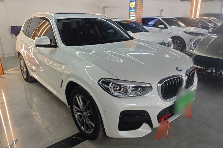 Used BMW X3 2021 Facelift xDrive28i M Sport Package Front Right 45 Deg