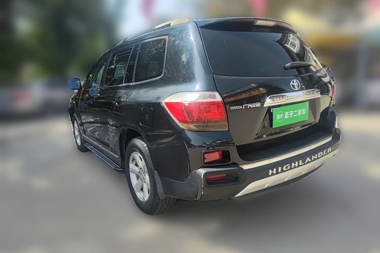 Used Toyota Highlander 2012 2.7L Two-Wheel Drive 7-Seater Elite Edition Rear Left 45 Deg