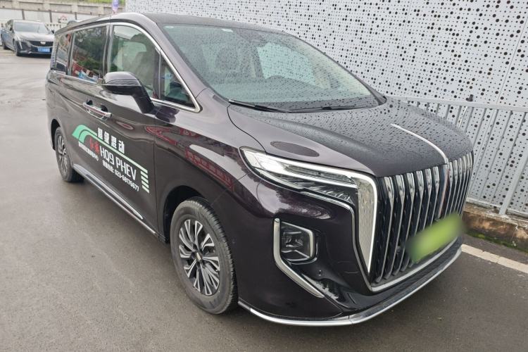 Used Hongqi HQ9 PHEV 2024 2.0T Four-Wheel Drive Luxury Edition Front Right 45 Deg