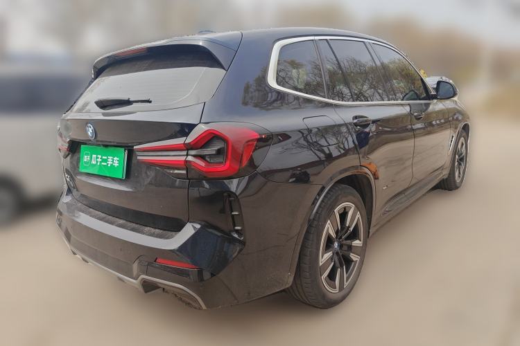 Used BMW iX3 2022 Updated Leading Version Rear Right 45 Deg