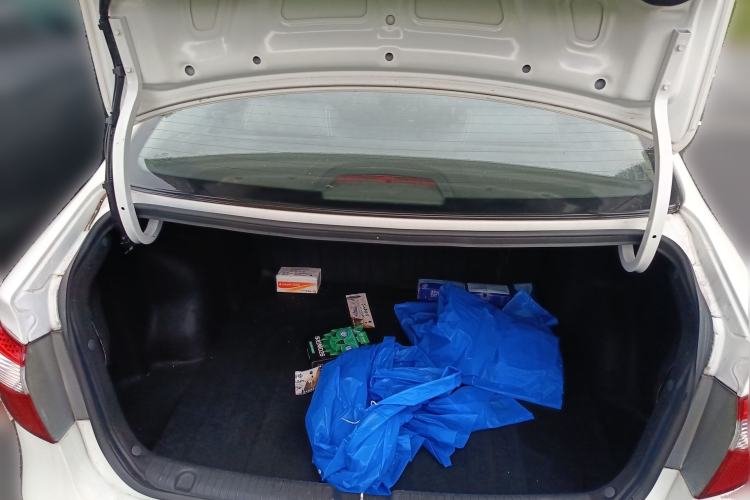 Used Kia K2 2012 Sedan 1.4L Automatic GLS Commemorative Edition Trunk