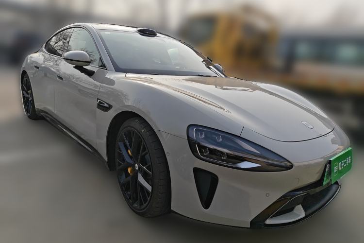 Used Xiaomi Auto SU7 2024 Four-Wheel Drive Ultra-Long Range Advanced Intelligent Driving Max Edition Front Right 45 Deg