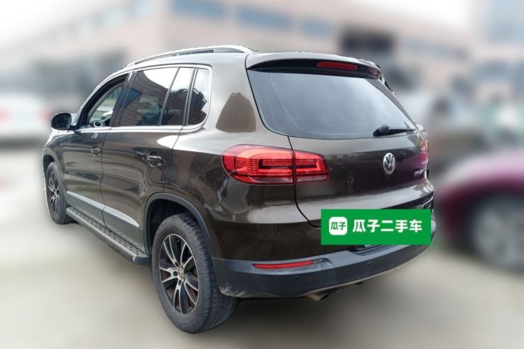 Used Volkswagen Tiguan 2013 1.8TSI Automatic Two-Wheel Drive Luxury Model Rear Left 45 Deg