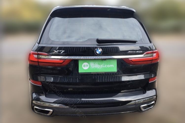 Used BMW X7 2021 Restyled xDrive40i Luxury Version with M Sport Package Rear